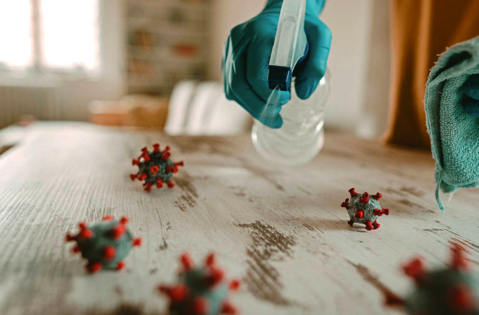 Nanotecnología para limpiar virus y bacterias